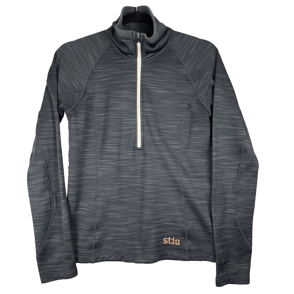 Stio Half Zip Jacket Womens Small Gray Pullover Activewear Athleisure Outdoor